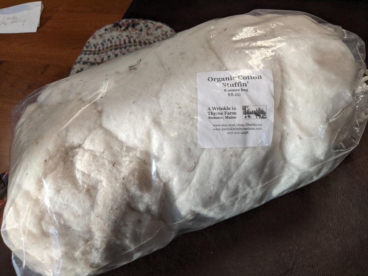 Organic Cotton for Stuffing – A Wrinkle in Thyme Farm