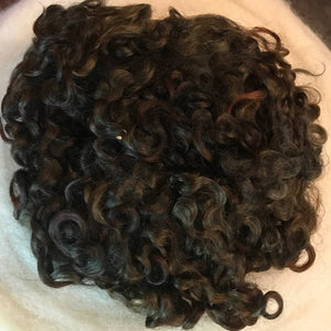 Dyed Curly Locks - Dark Brown - 1 oz