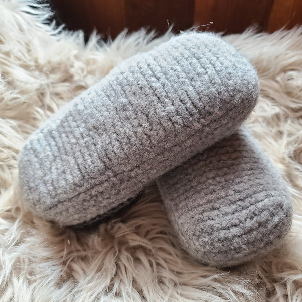 Felted Slippers Pattern